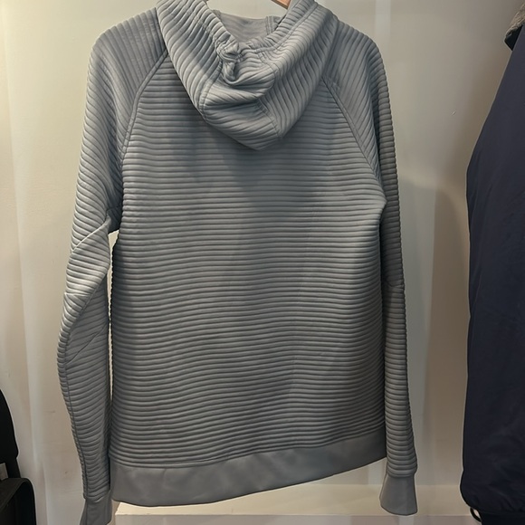 Apana light blue/grey hoodie with front pocket - Picture 5 of 5